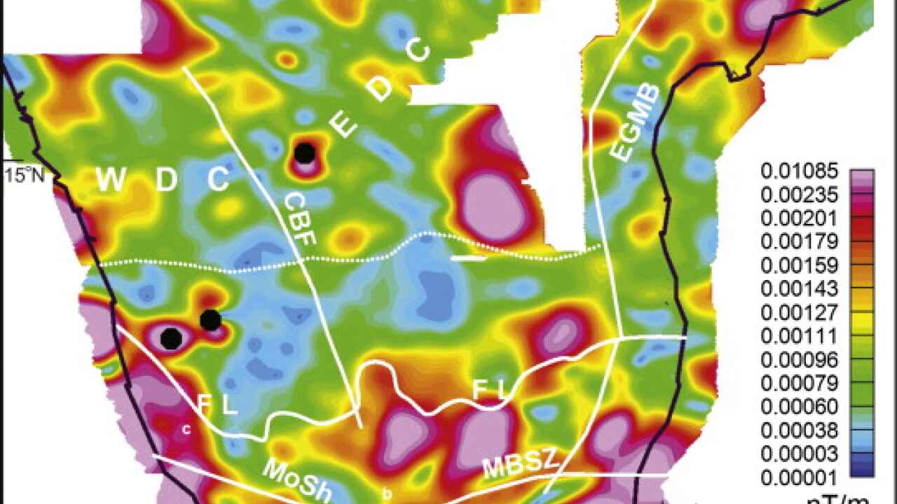 Aerogeophysical Magnetic Data of Karnataka and Andhra Pradesh