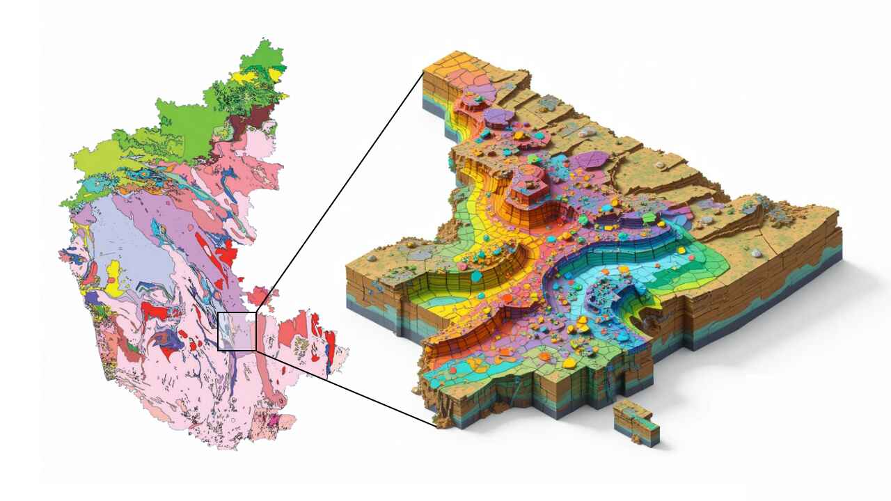 Geochemical Data Points of Karnataka and Andhra Pradesh (National Geochemical Mapping (NGCM))