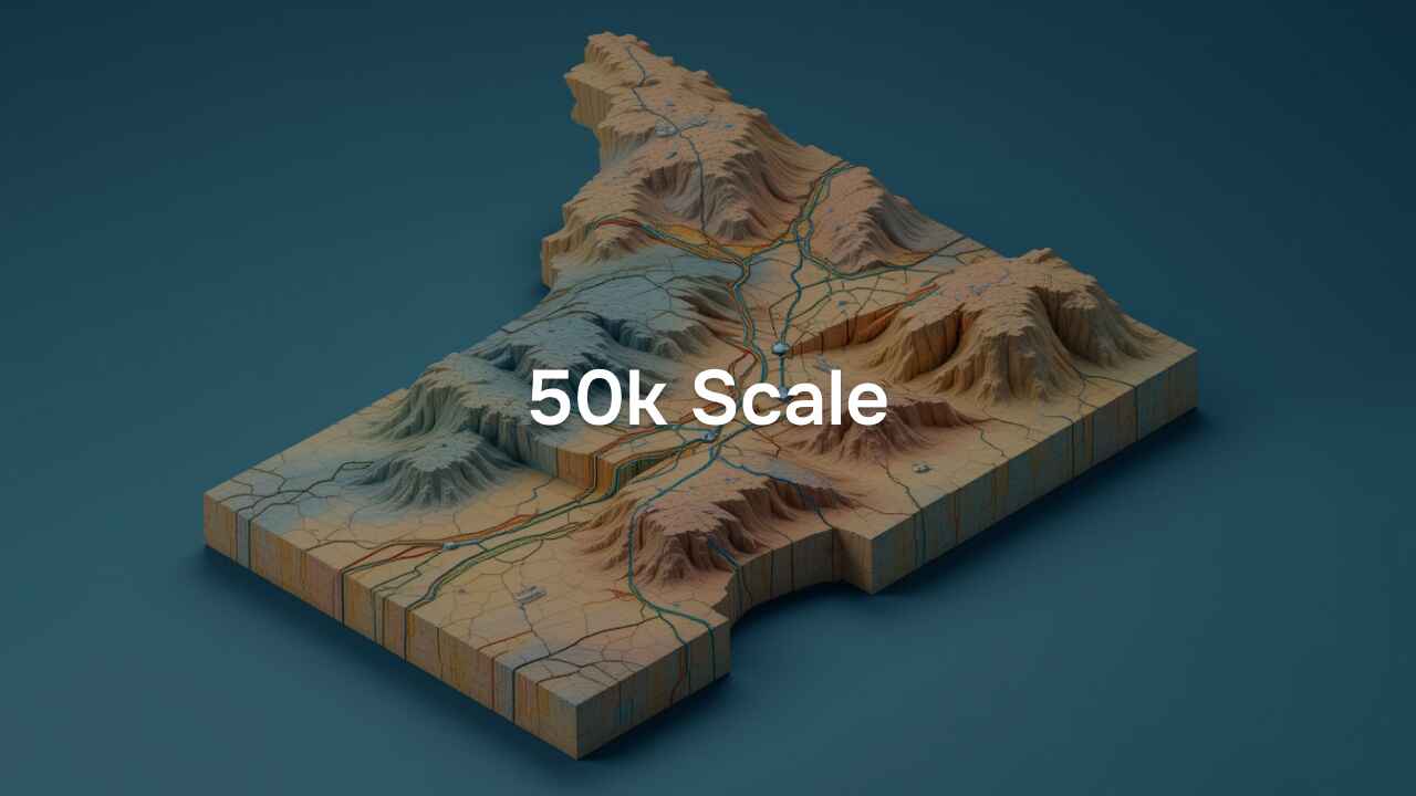 Multi-Layer Geological (50K Scale) Map of Karnataka and Andhra Pradesh